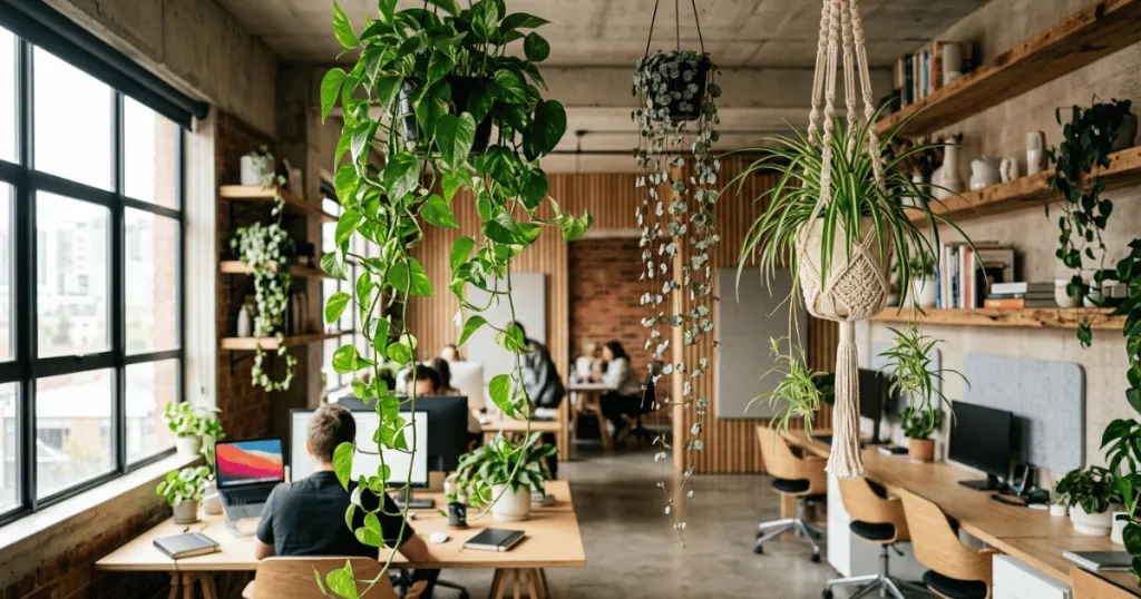 best hanging office plants
