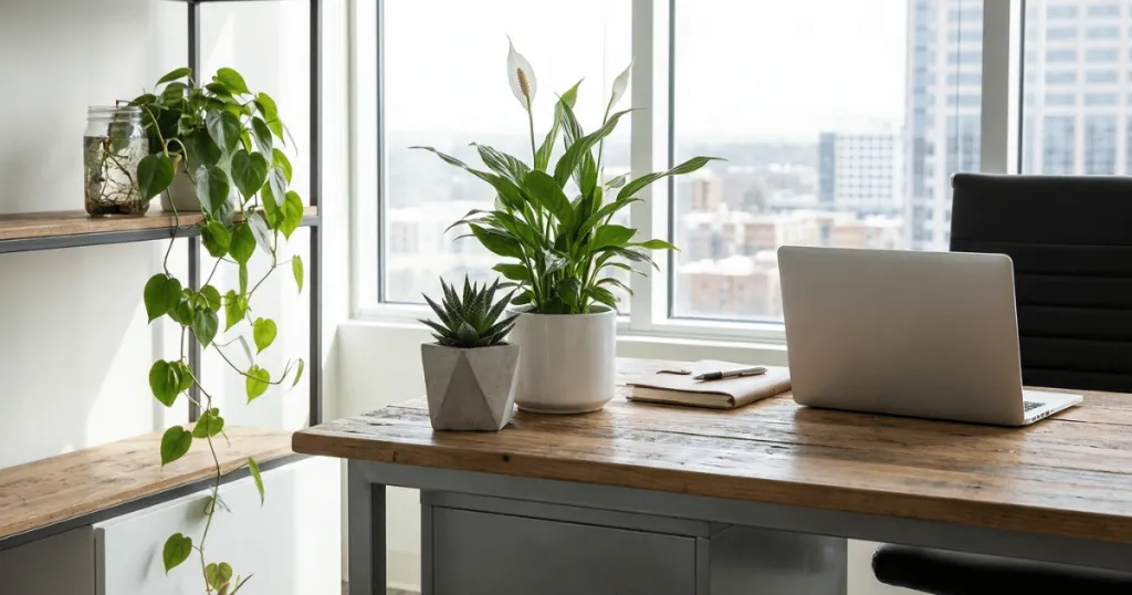 best houseplants for office