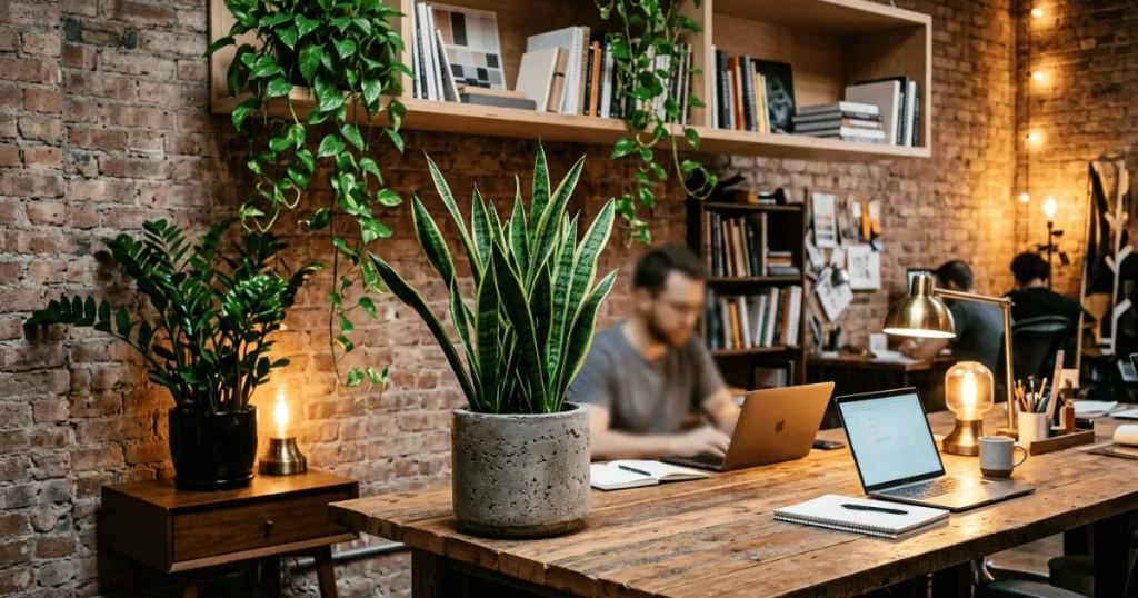 Best Low-Light Office Plants for Small Creative Agencies