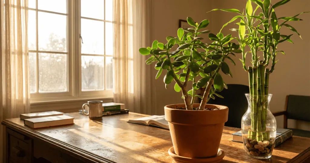 best office plants for positive energy