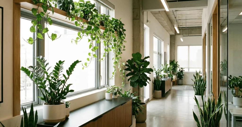 best plants for interior office