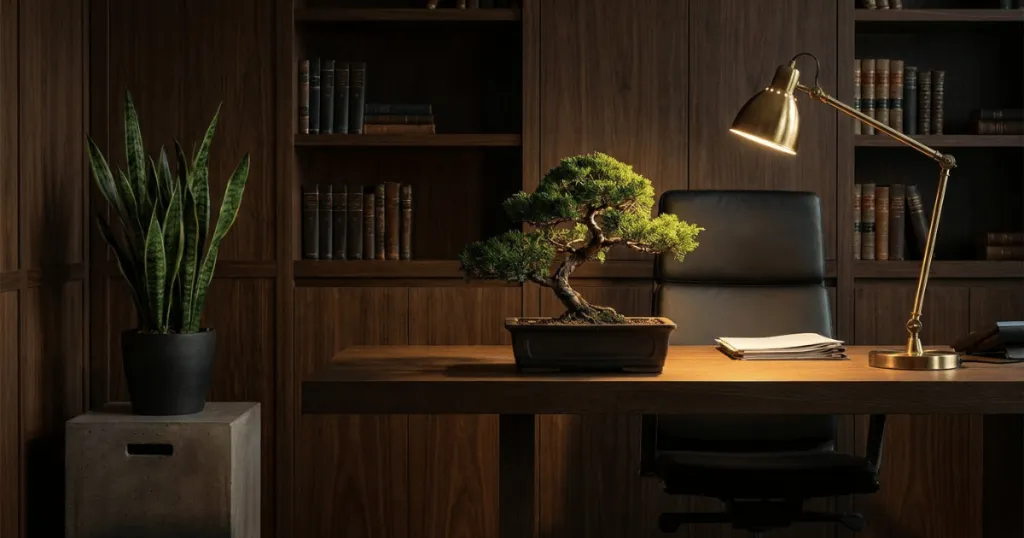 best plants for men's office
