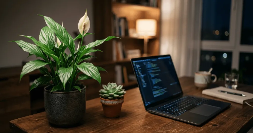 best plants for office desk with low light