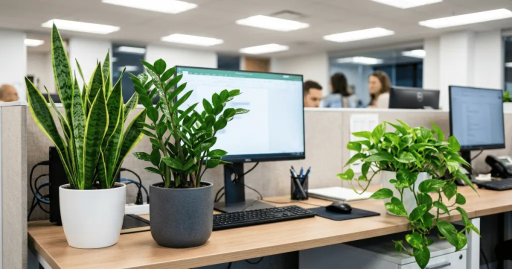 best plants for office fluorescent lighting