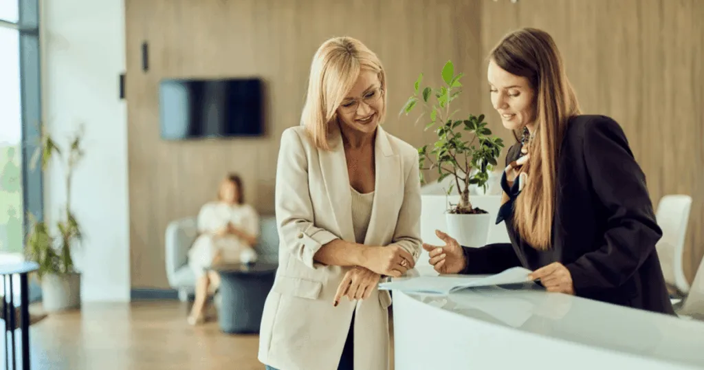 best plants for office reception area