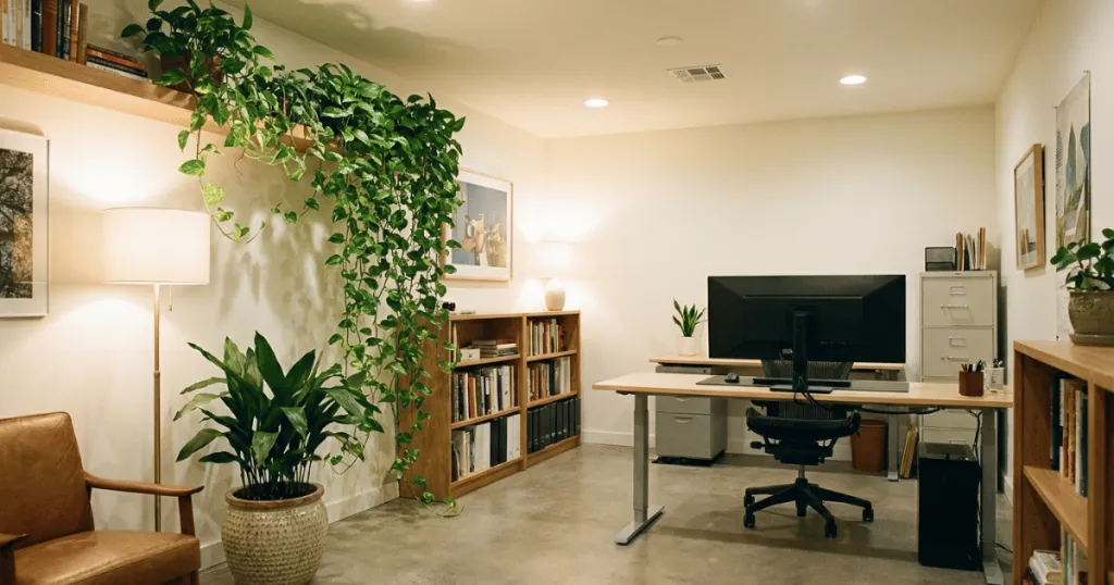 best plants for office with no windows