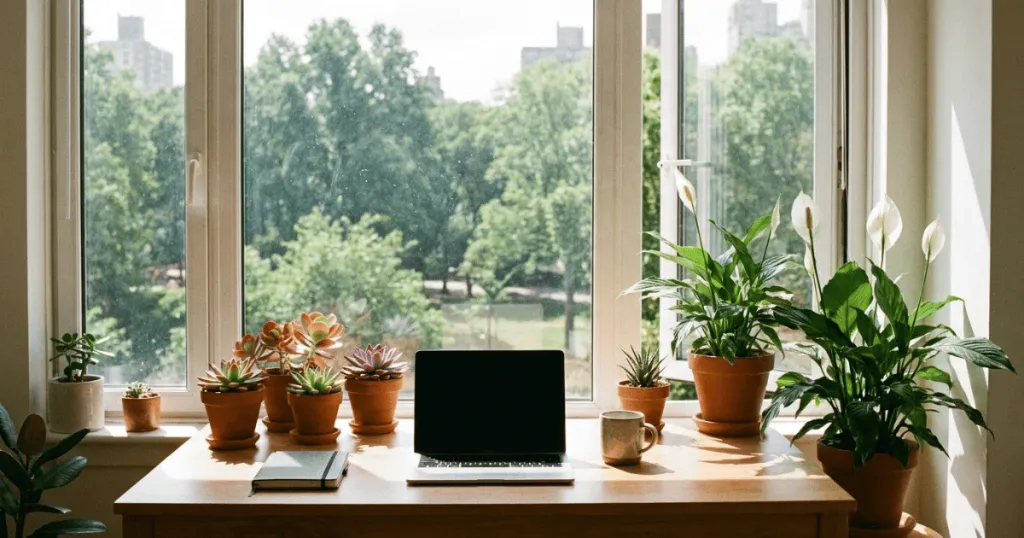 best plants for office with windows