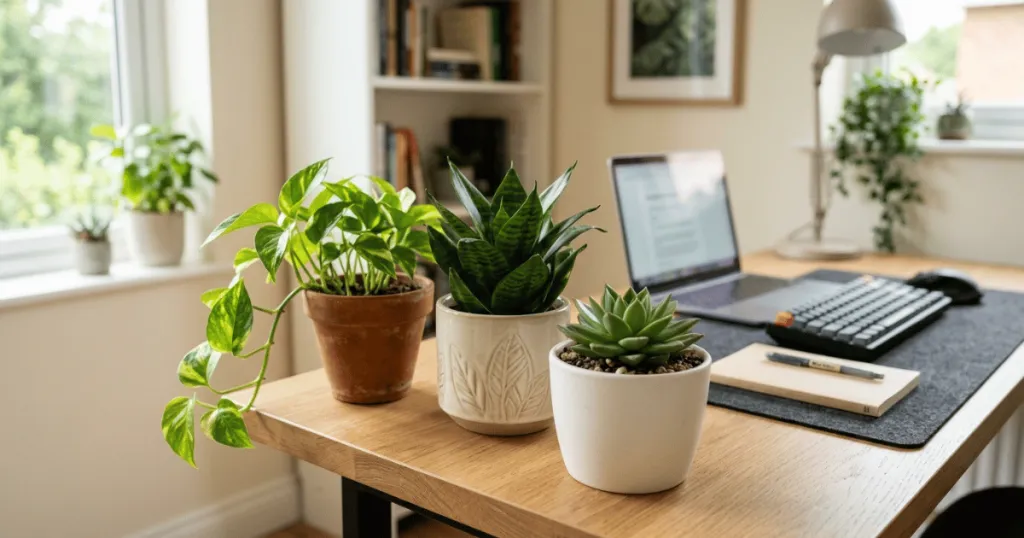 best small plants for home office