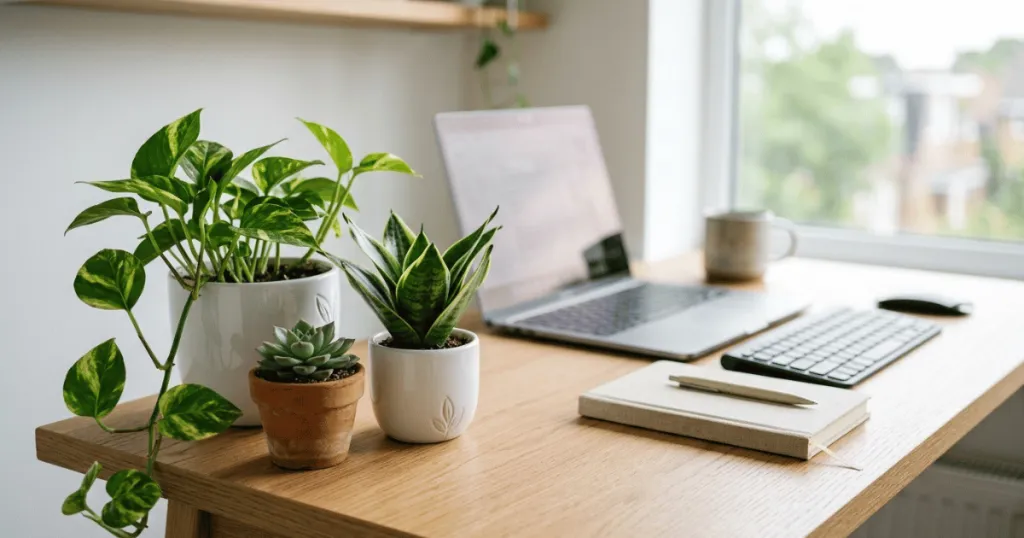 best small plants for office desk