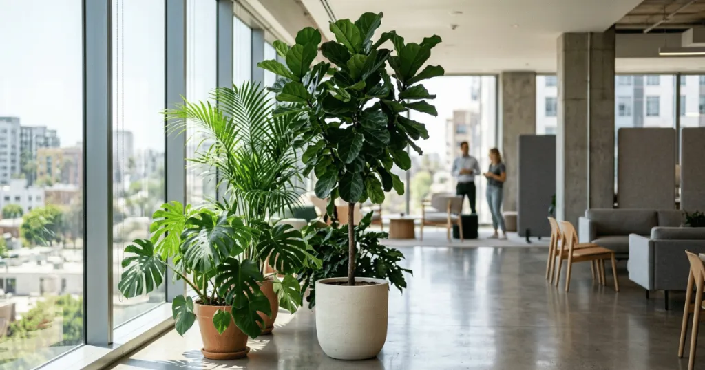 best tall office plants